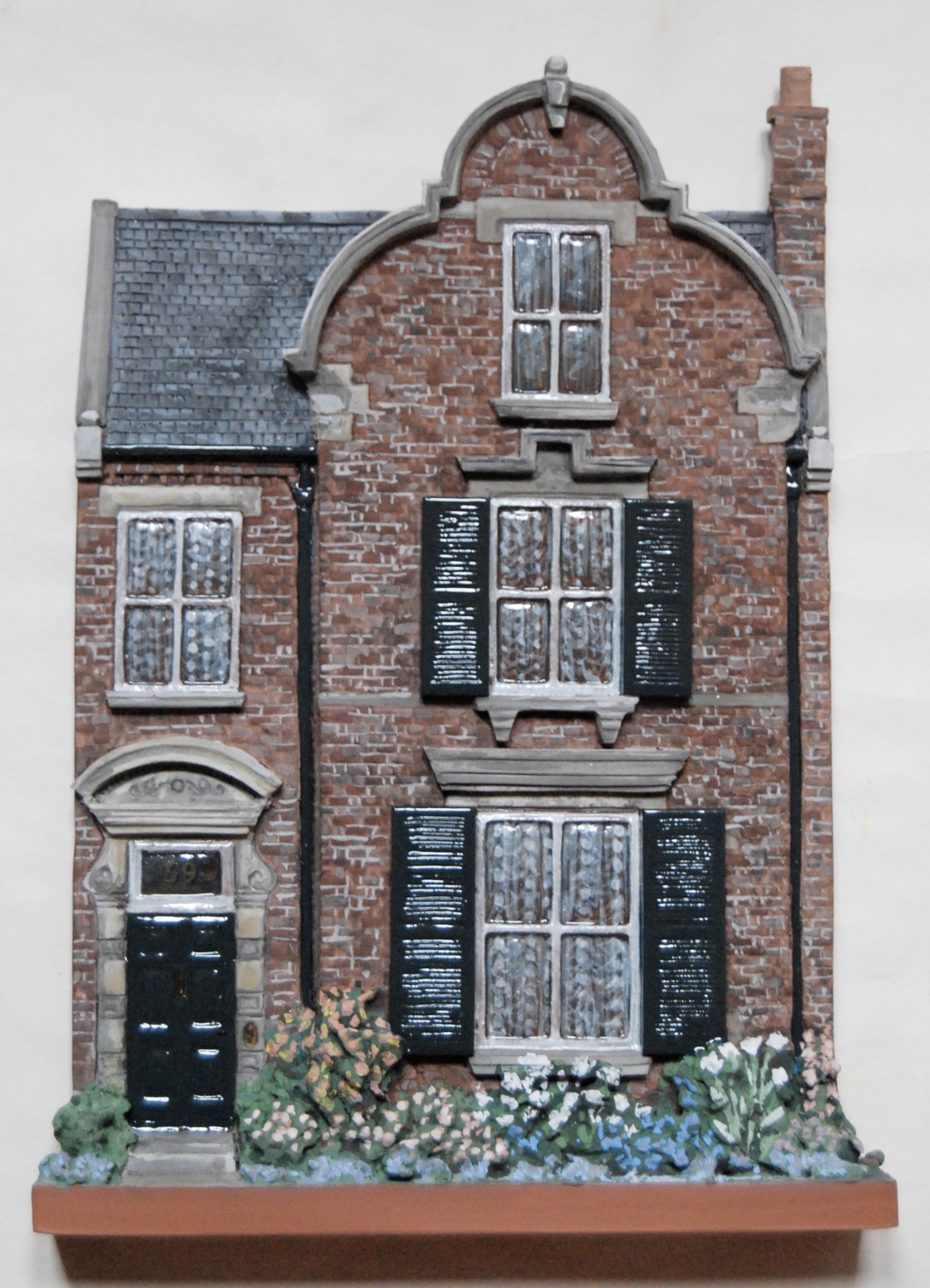 Jane’s house relief Potters' Yard house portraits