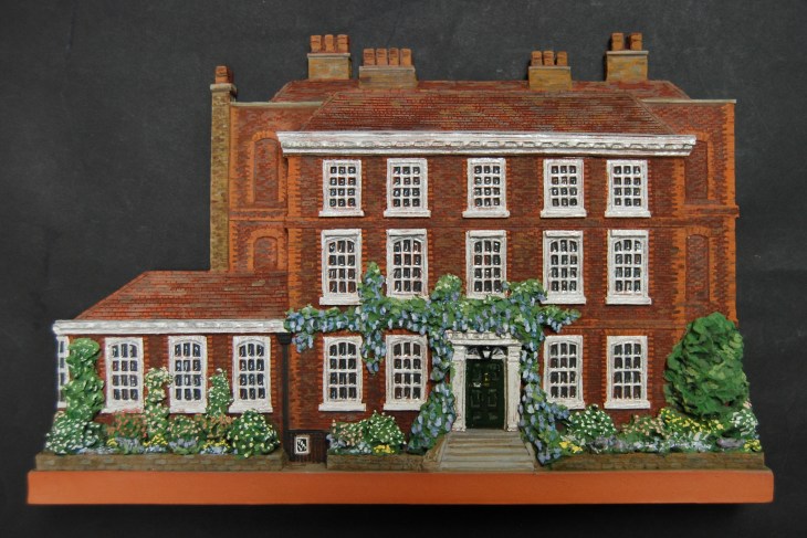 Burgh House in May, architectural portrait by Liz MathewsDSC_0746